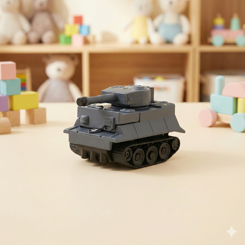 Rysuś Czołg Czarny